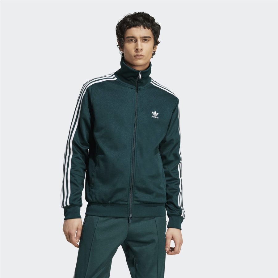 adidas BECKENBAUER TRACK TOP　green adidas Originals Beckenbauer Track Top Green | Mainline